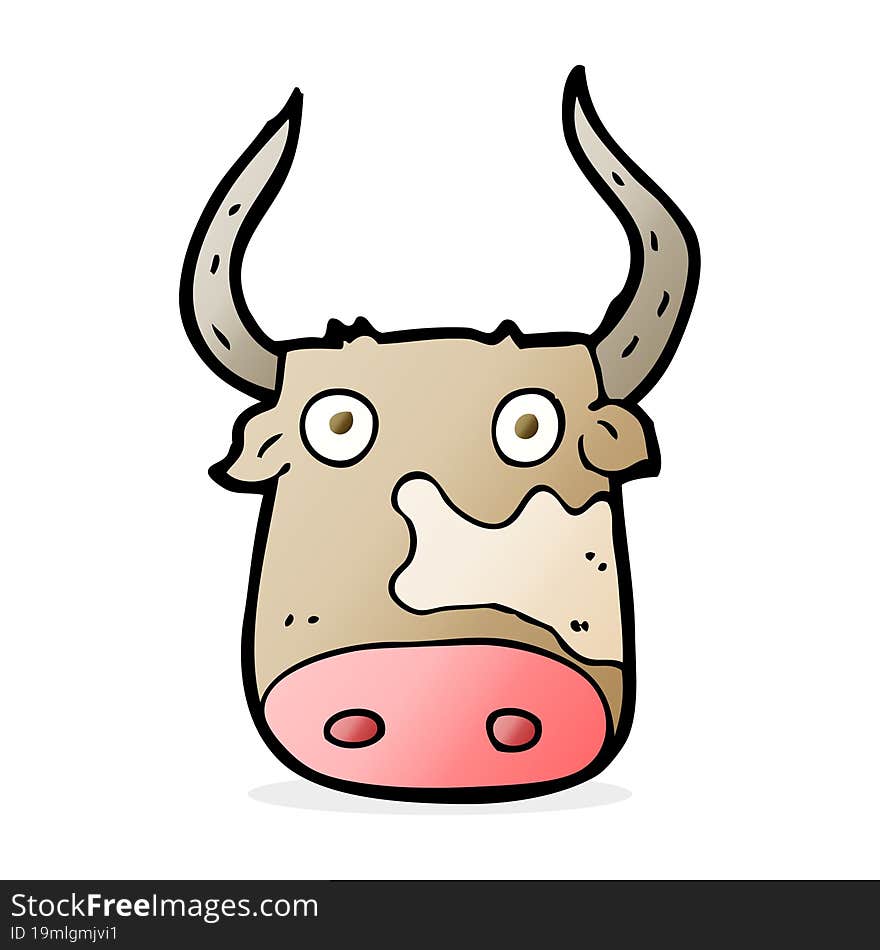 cartoon cow