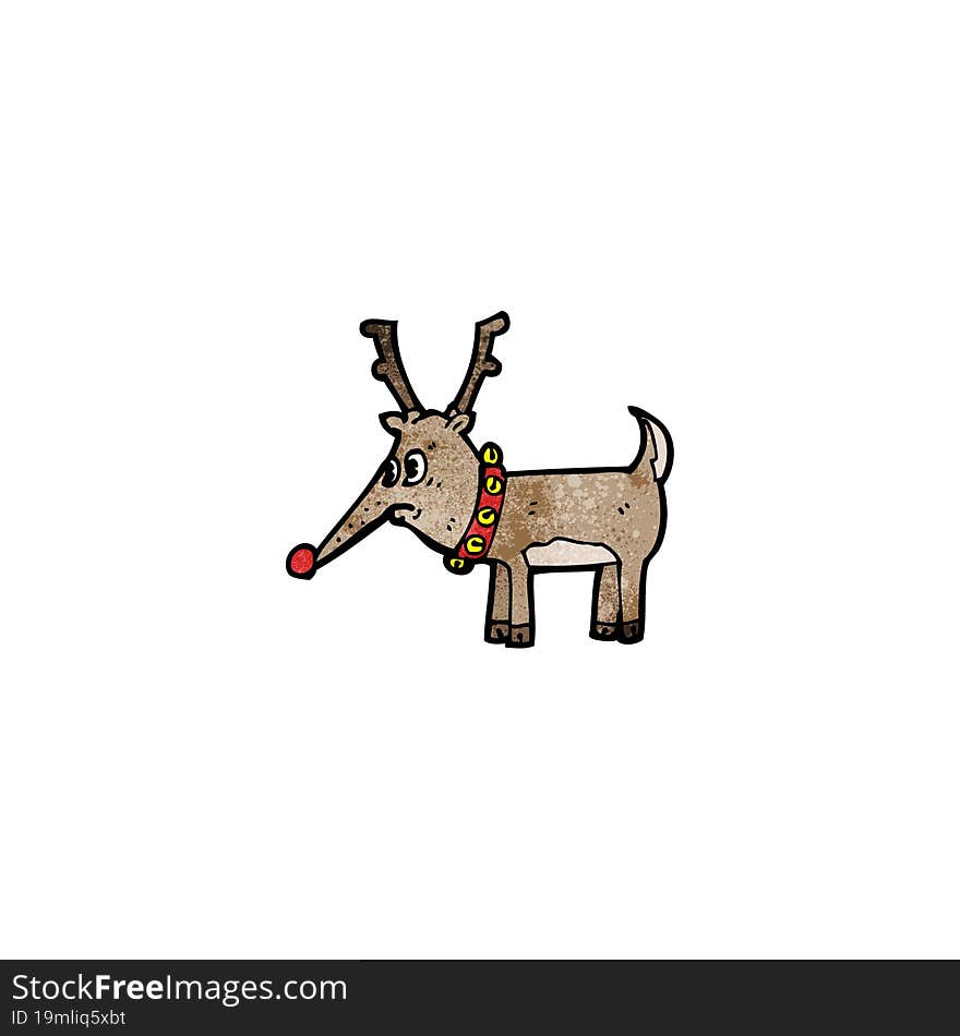 cartoon reindeer