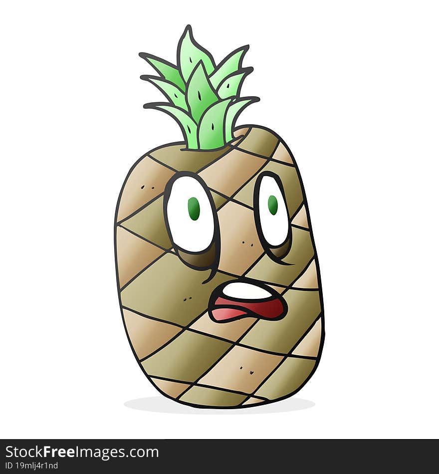 Cartoon Pineapple