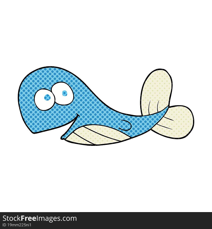 cartoon whale