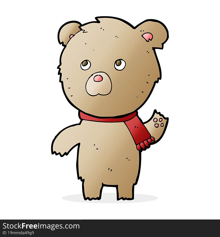 cartoon teddy bear