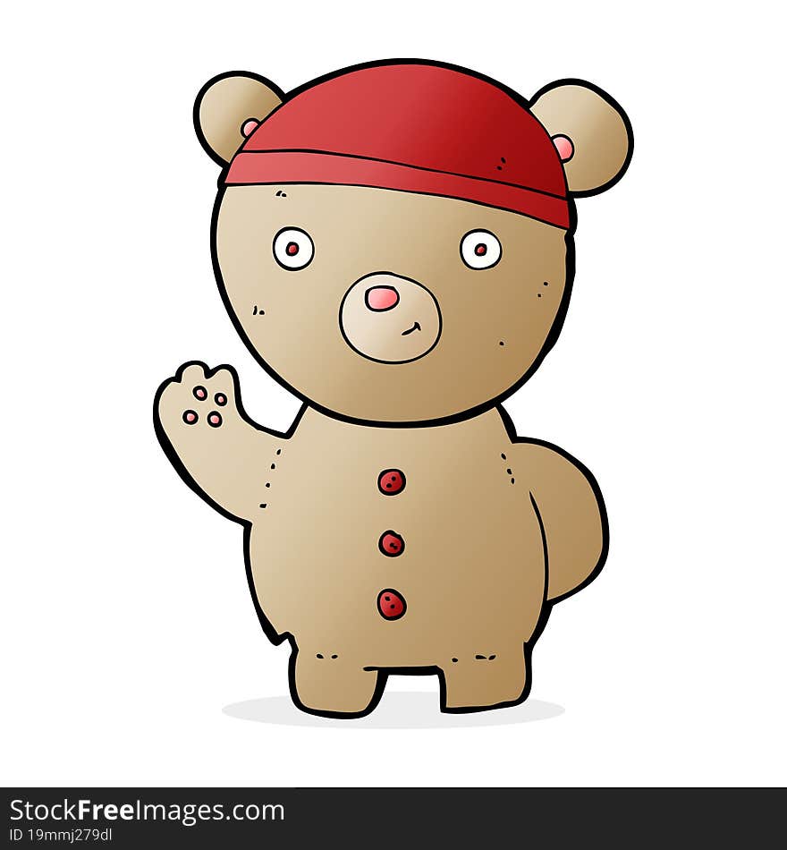 cartoon teddy bear