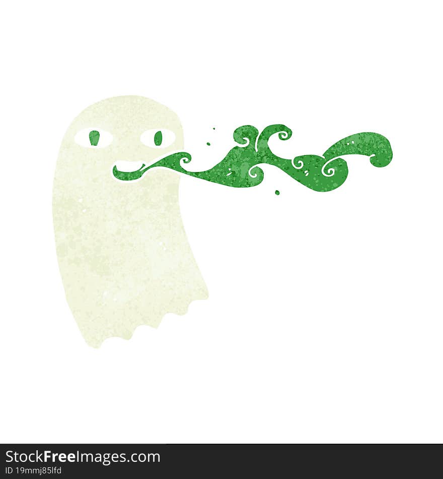 cartoon gross ghost