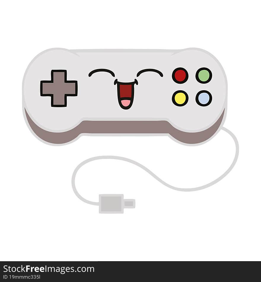 cute cartoon game controller