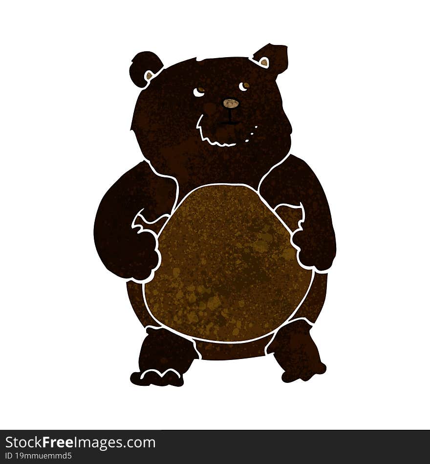 cartoon bear