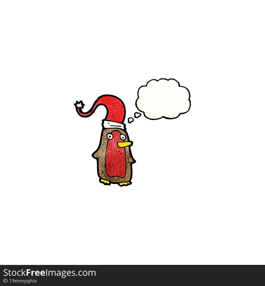 funny cartoon penguin