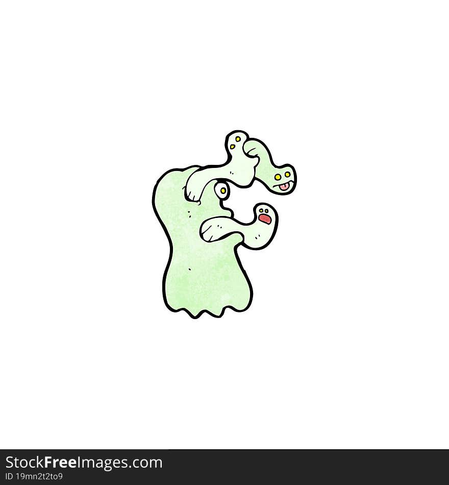 spooky ghost cartoon