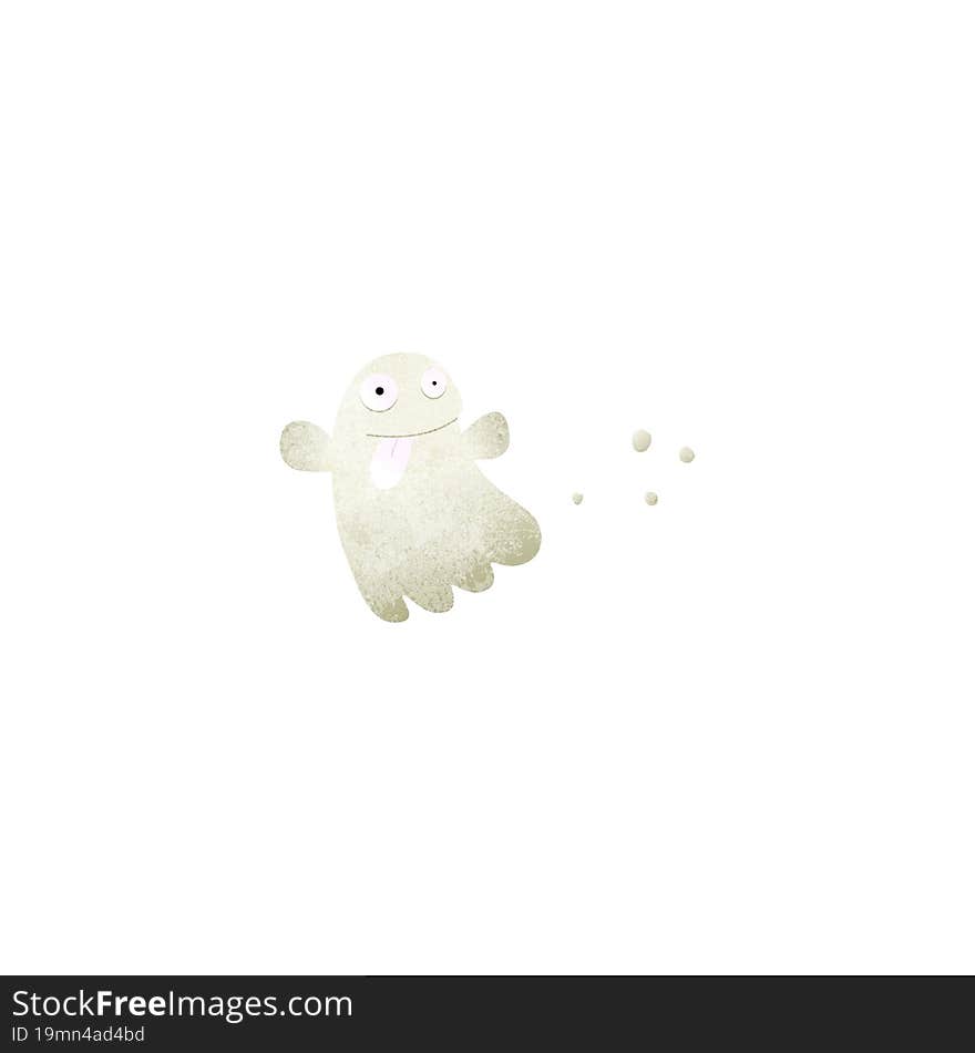 Spooky Ghost Cartoon