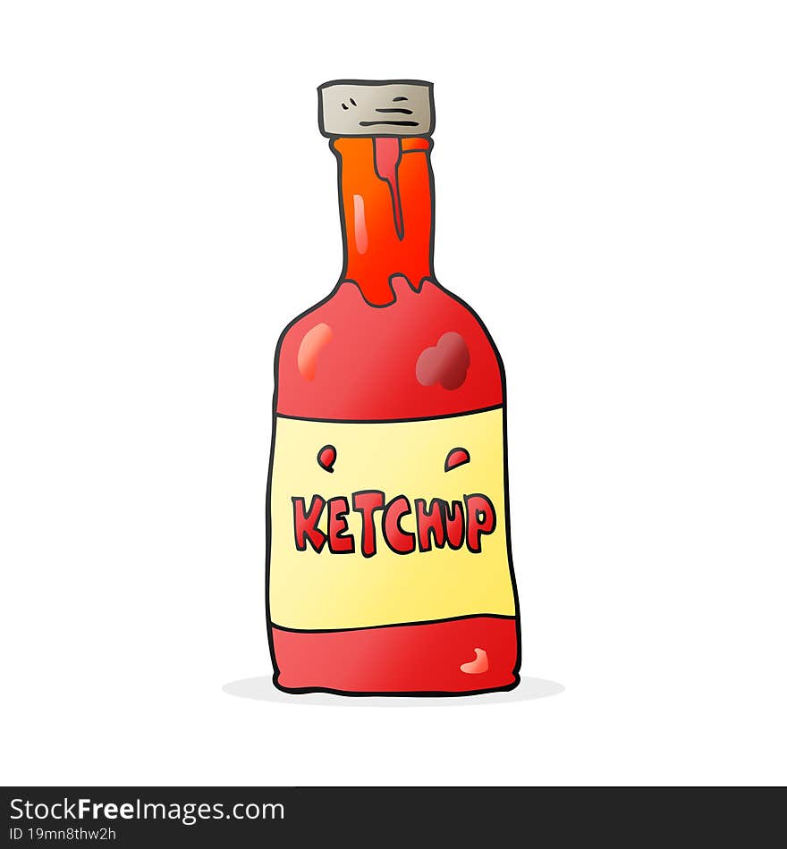 Cartoon Ketchup