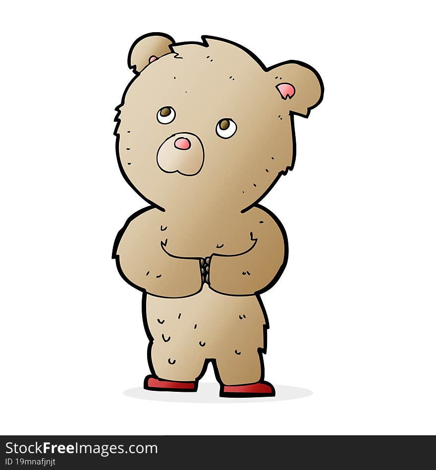 cartoon teddy bear