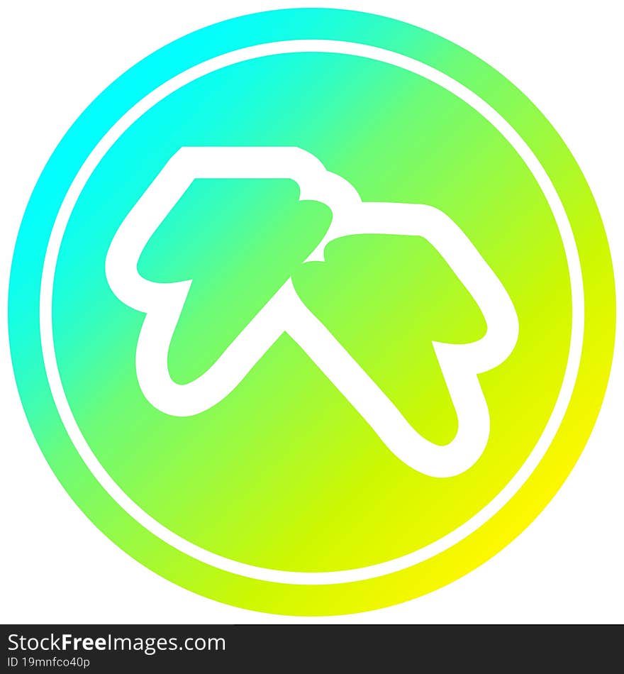 lightning bolts circular icon with cool gradient finish. lightning bolts circular icon with cool gradient finish