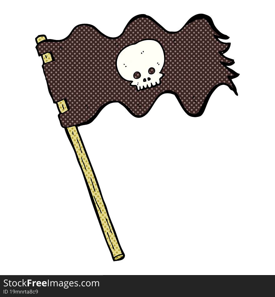 cartoon pirate flag