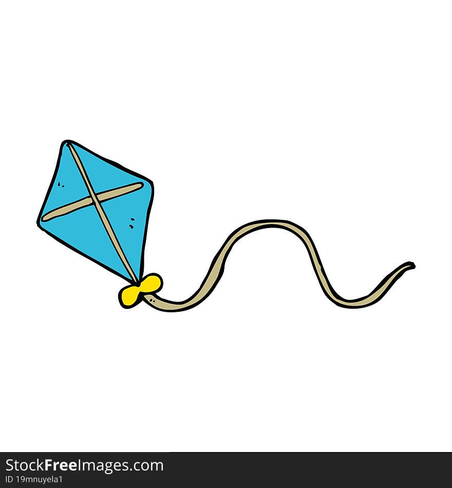 cartoon kite