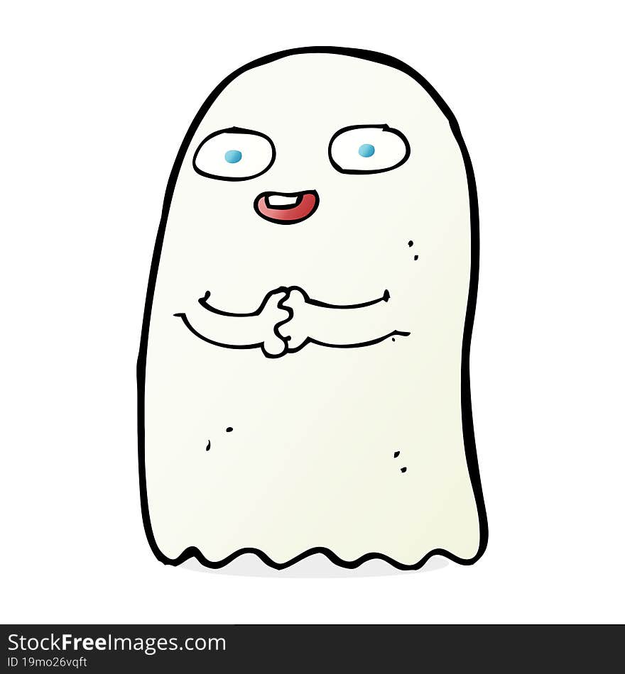 funny cartoon ghost