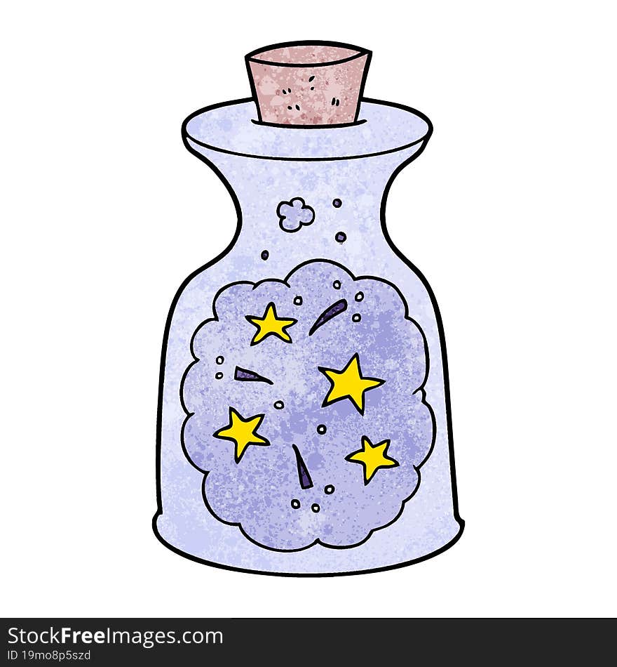 cartoon magic potion. cartoon magic potion