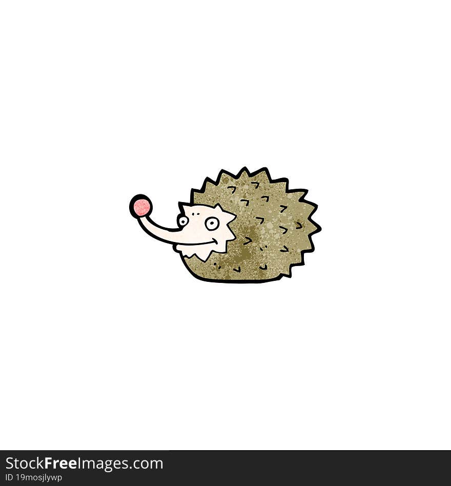 cartoon hedgehog