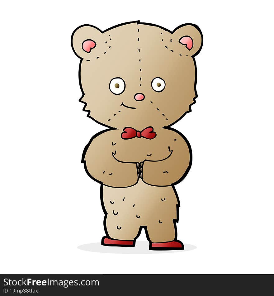 cartoon teddy bear