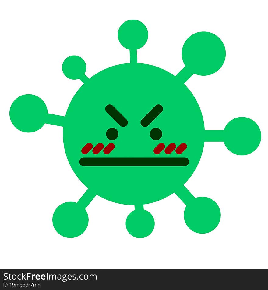 Annoyed Virus