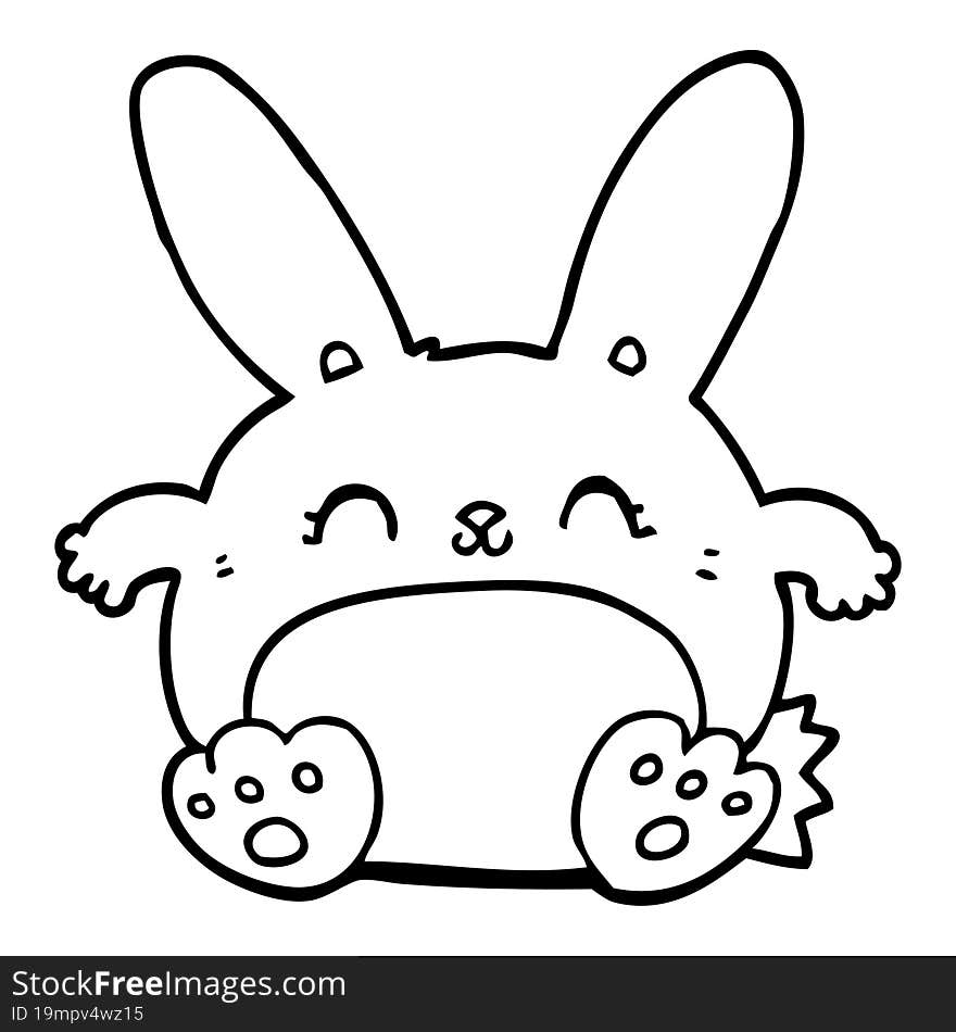 cartoon rabbit