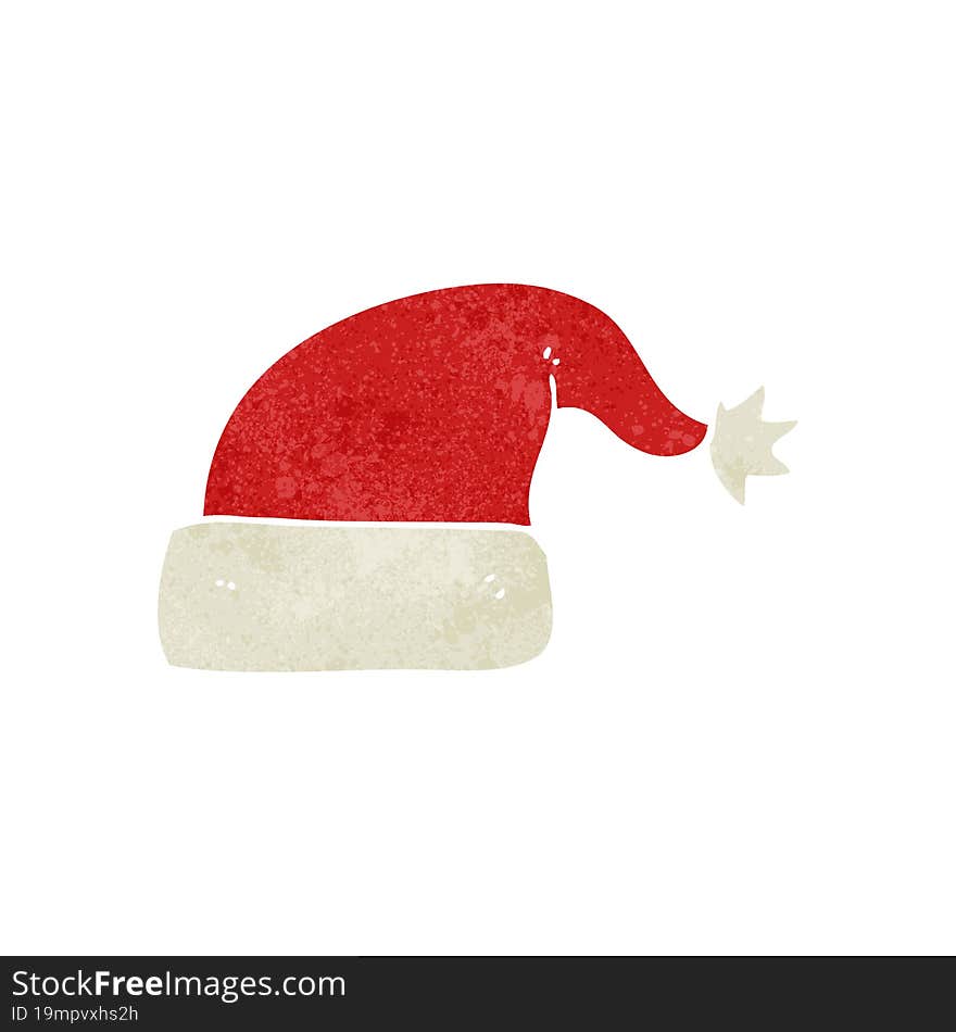 Retro Cartoon Christmas Hat