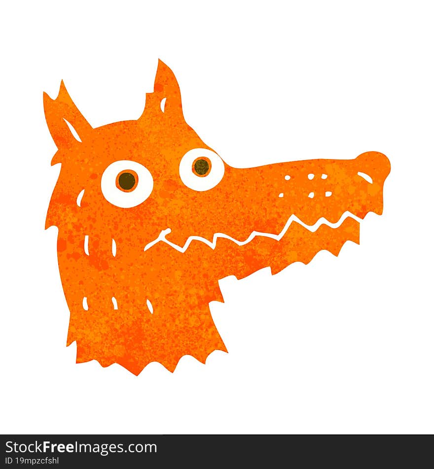 Cartoon Fox Head