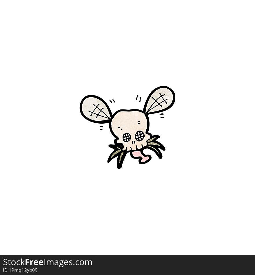 Cartoon Spooky Fly