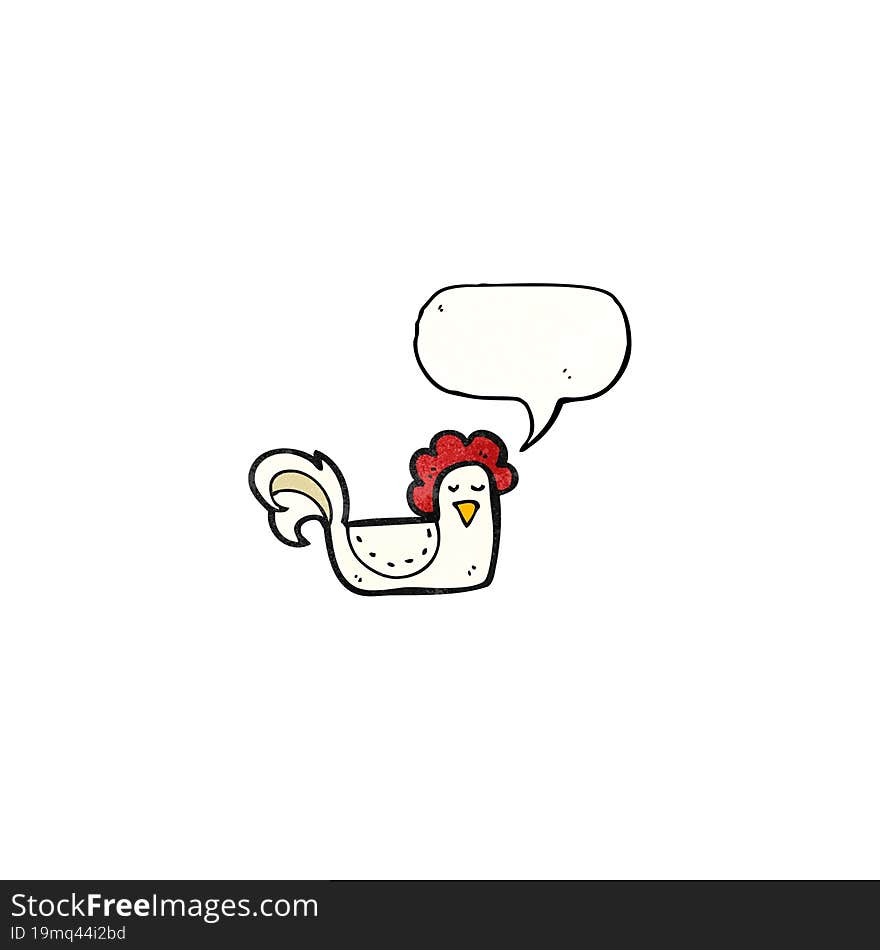 cartoon chicken