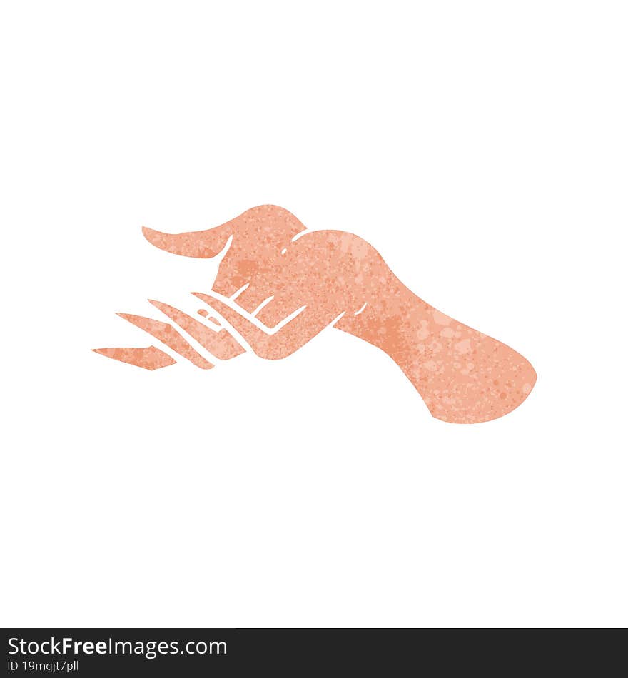 cartoon hand