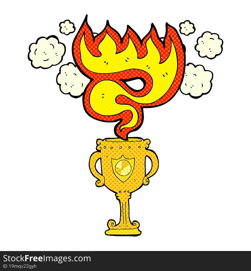 cartoon trophy