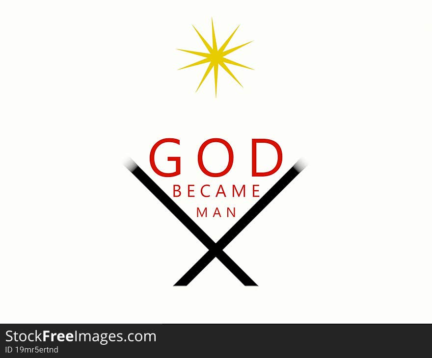 God became Man Crib