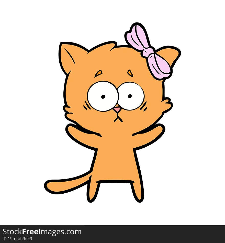 cartoon cat. cartoon cat