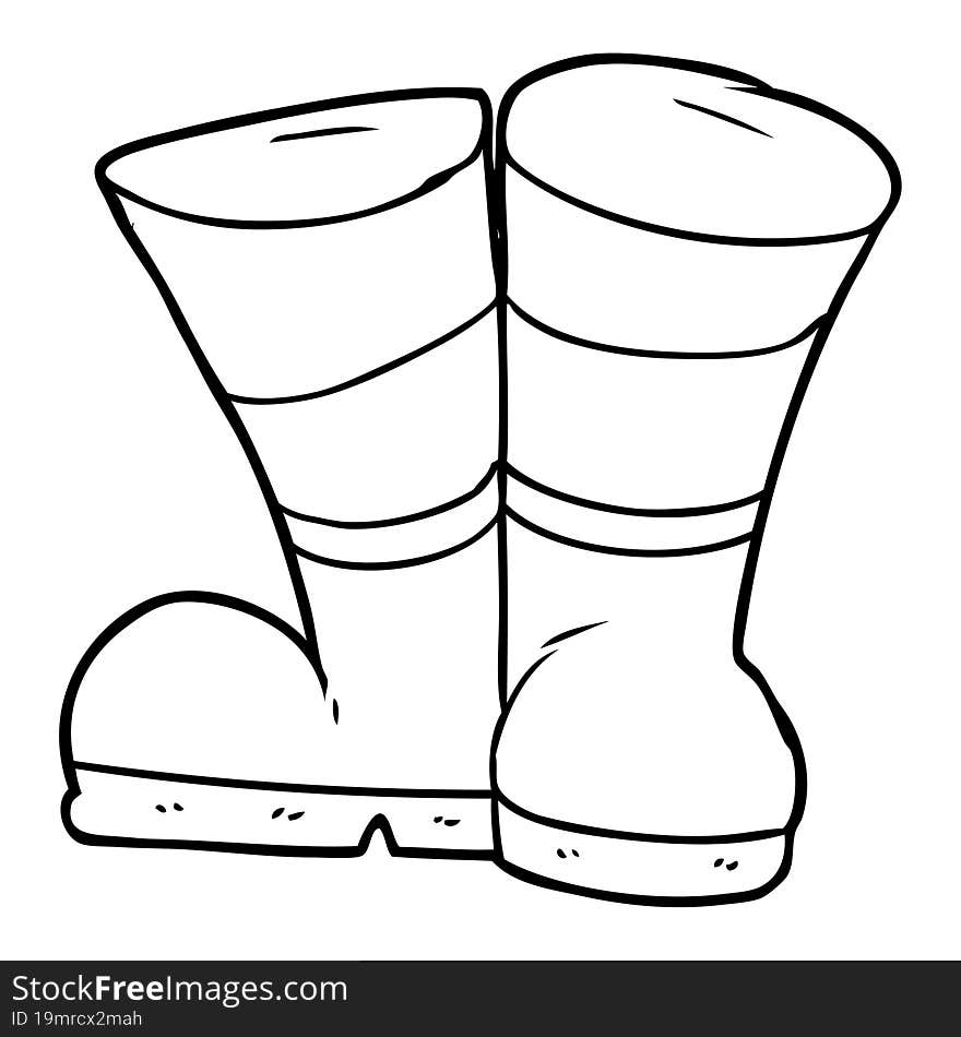 wellington boots cartoon. wellington boots cartoon