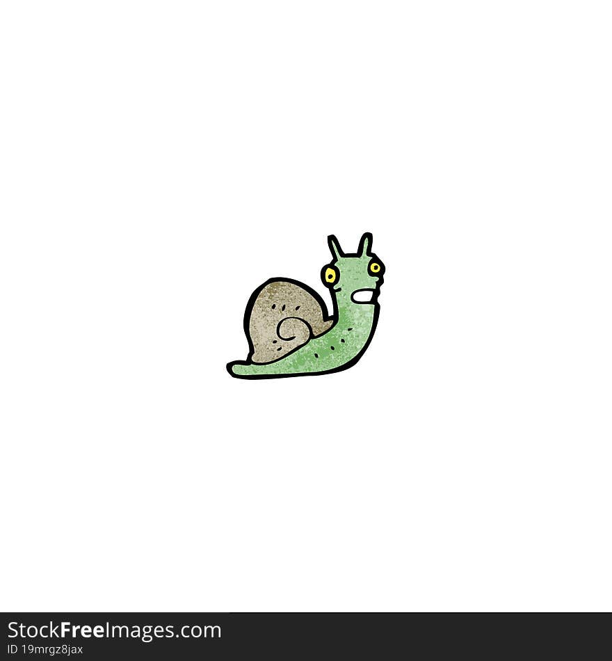 cartoon snail