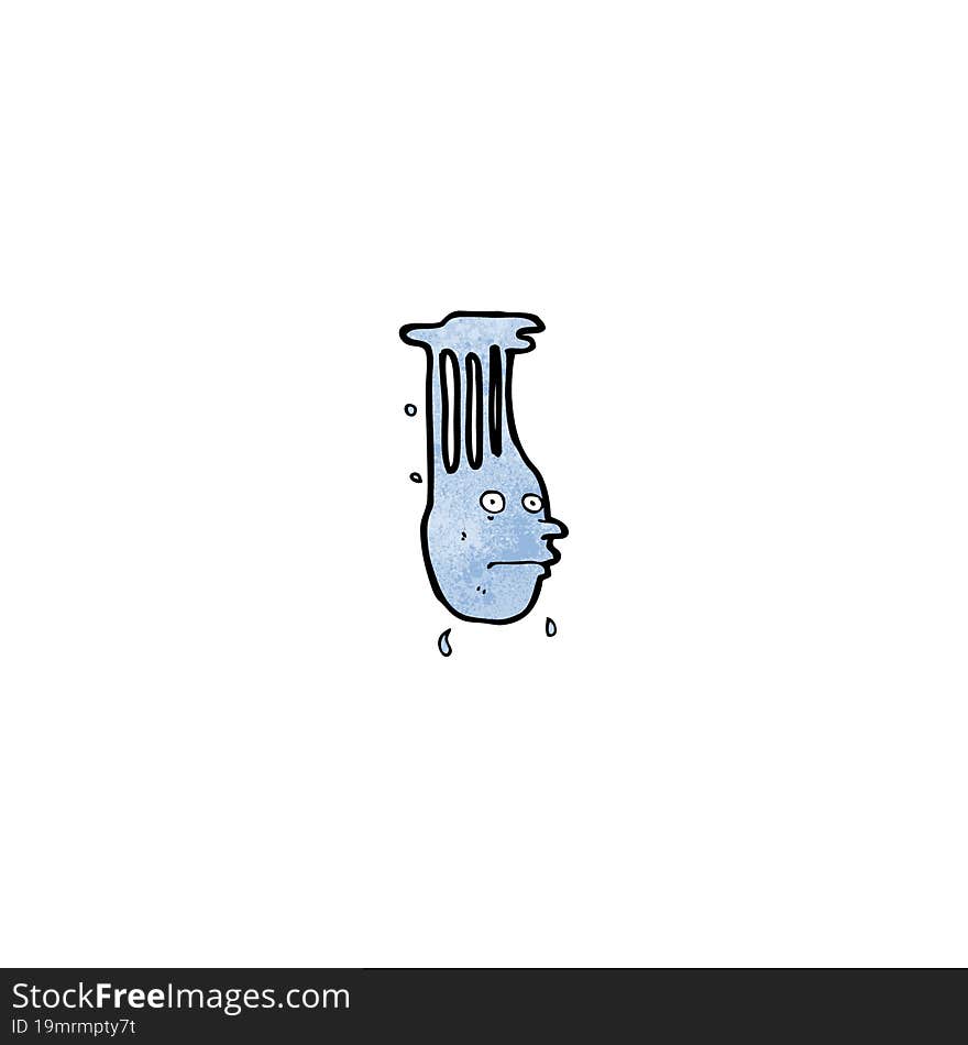 Cartoon Water Drop