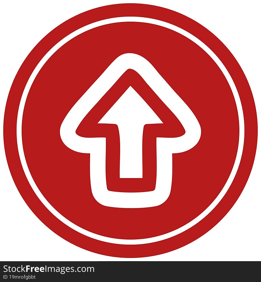 direction arrow circular icon symbol