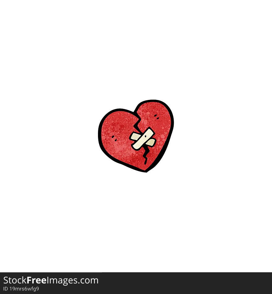 Cartoon Broken Heart