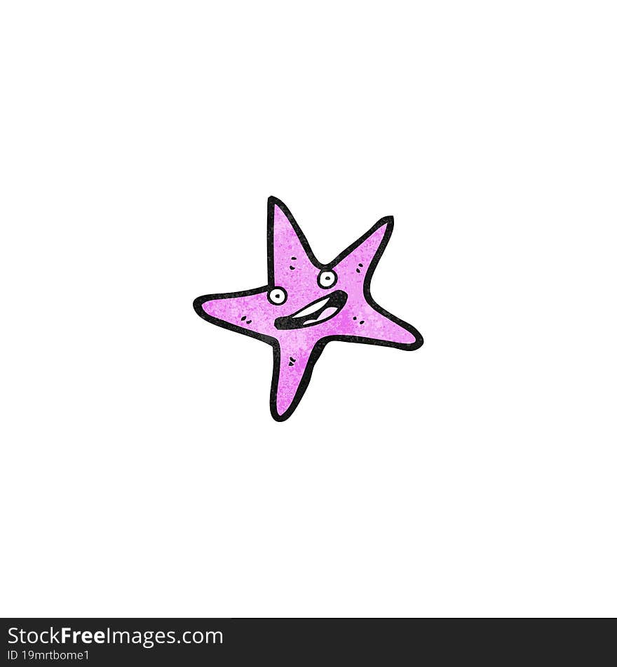 Cartoon Starfish