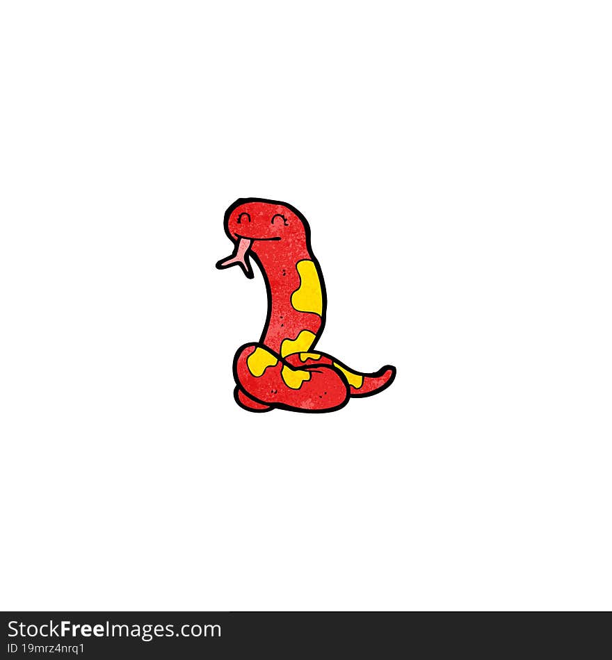 cartoon snake