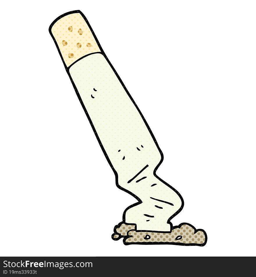 cartoon cigarette