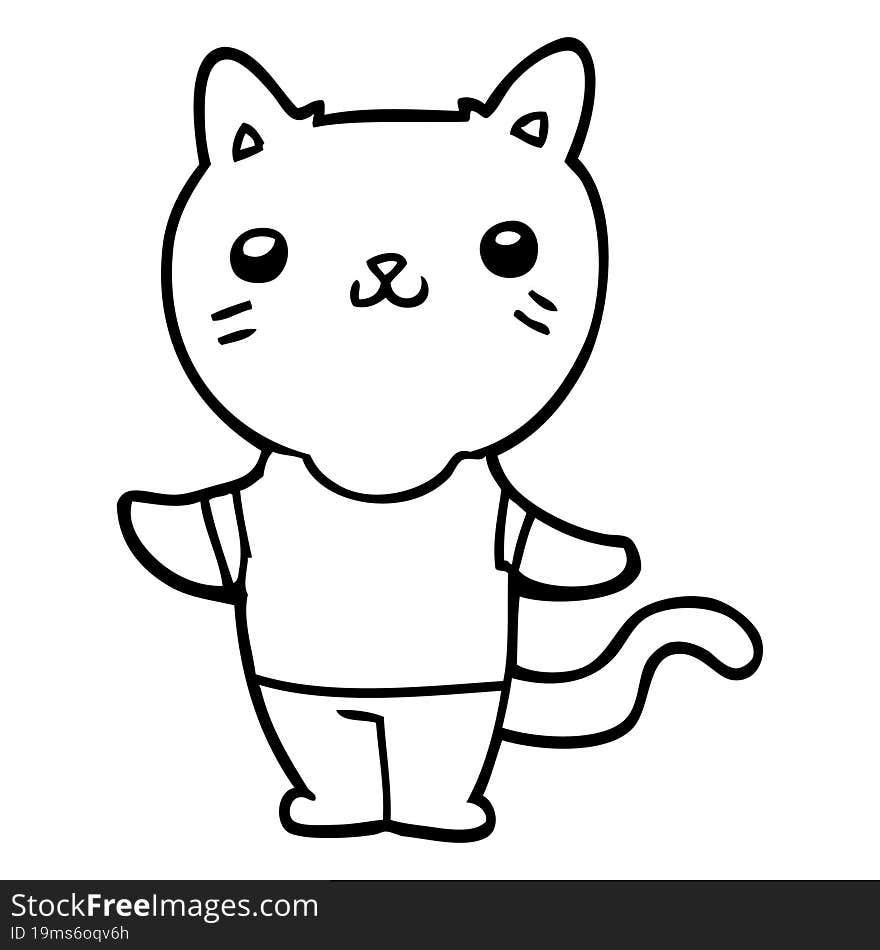 Cartoon Cat