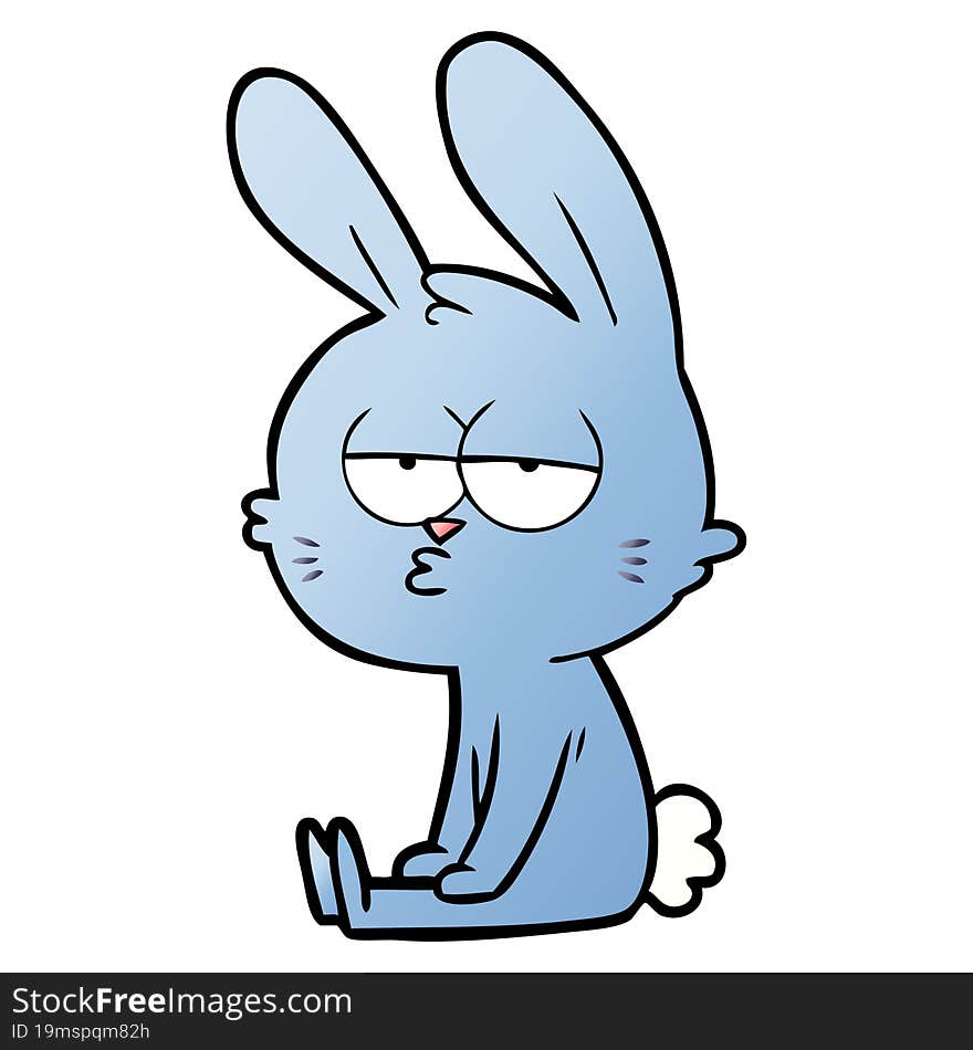 cute cartoon rabbit. cute cartoon rabbit