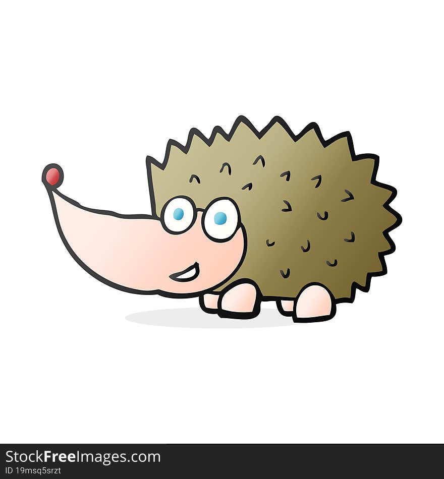 cartoon hedgehog