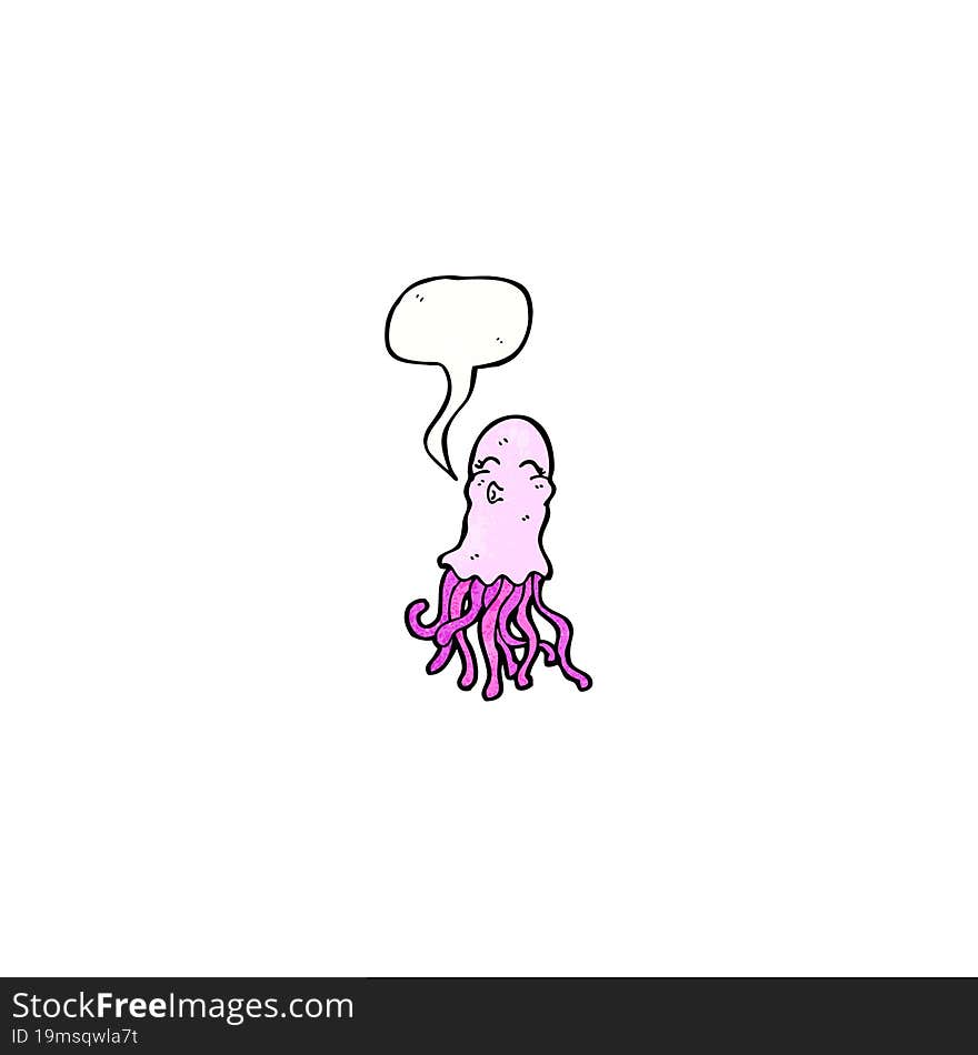 Cartoon Jellyfish