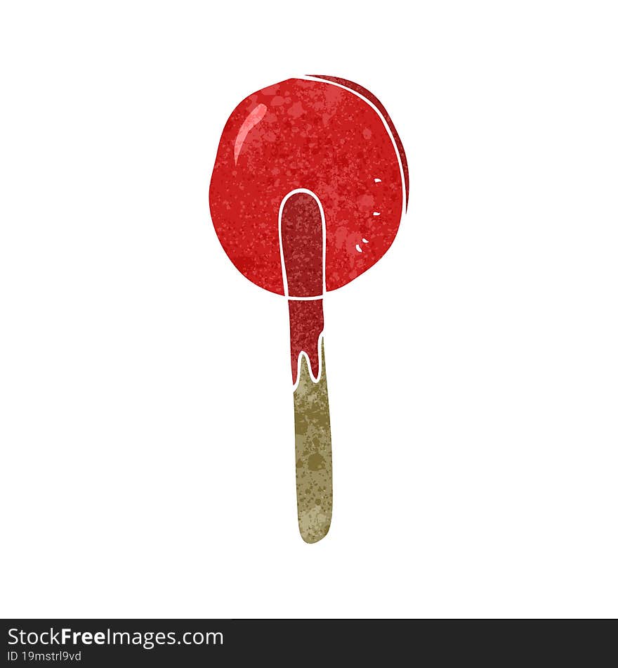 cartoon candy lolipop