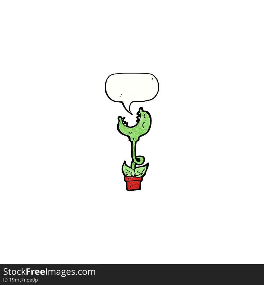 carnivorous plant cartoon