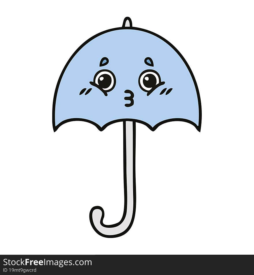 Cute Cartoon Umbrella