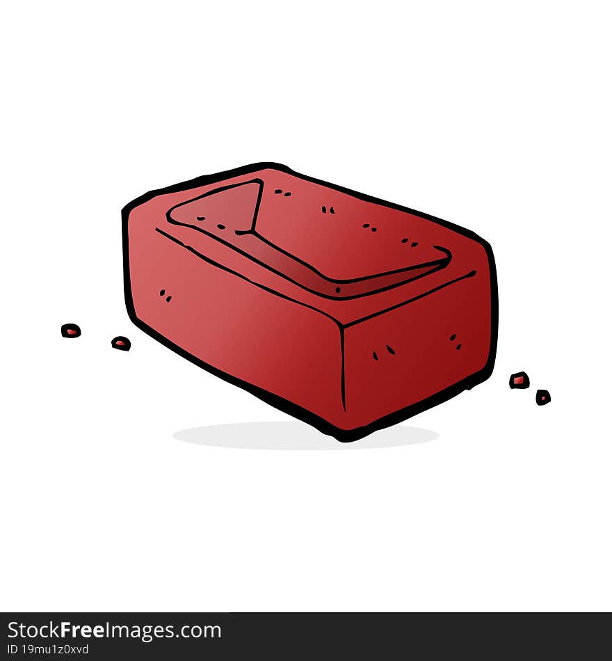 cartoon brick