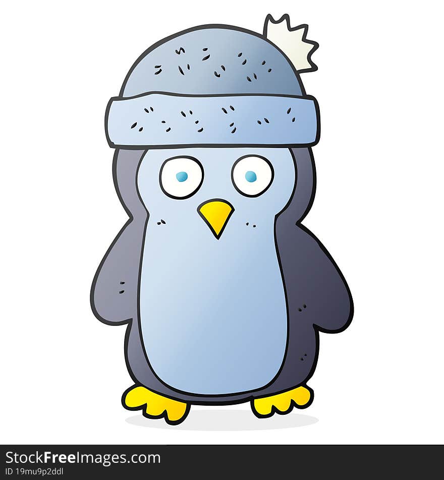 cartoon penguin