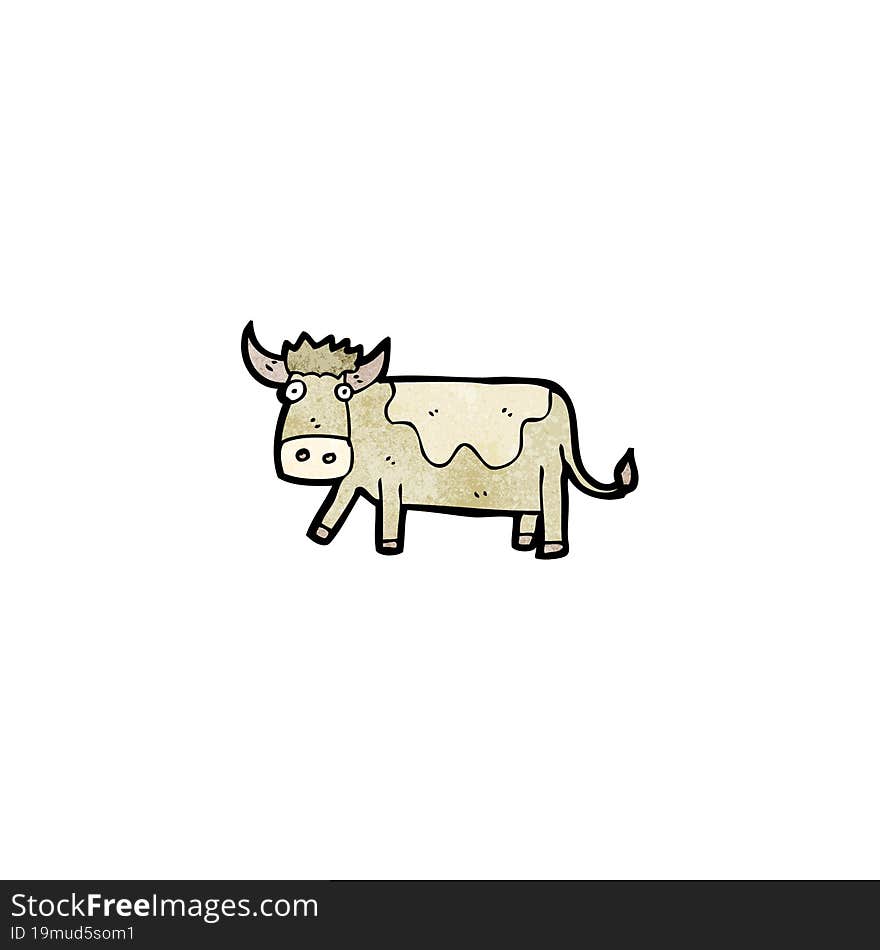 cartoon cow