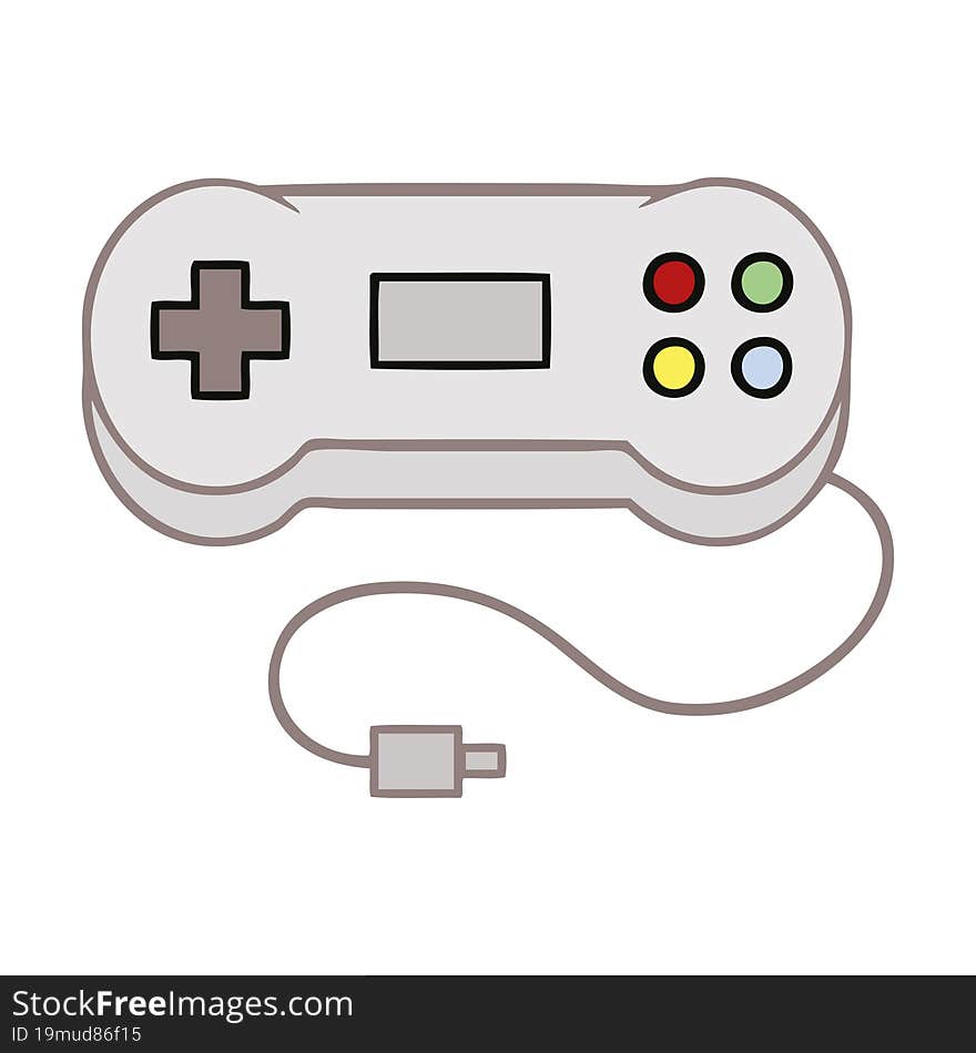 cute cartoon game controller